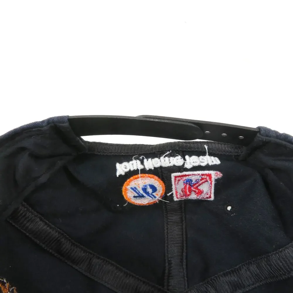 Arizona Diamondbacks Hat #51 Randy Johnson Embroidered Purple-Black Snapback